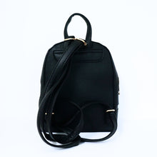 Load image into Gallery viewer, Black Mini Bag Pack  | ALPHONSINA