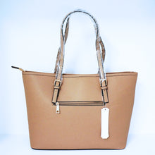 Load image into Gallery viewer, Tan Large Tote Bag | ALPHONSINA