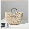 Natural Shell Decor Straw Bag | ALPHONSINA