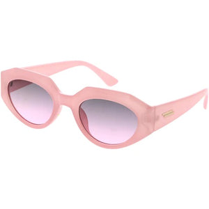 Pink Tint Retro Sunglasses | ALPHONSINA