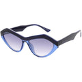 Bue Pink Zig Zag Cat Eye Sunglasses | ALPHONSINA