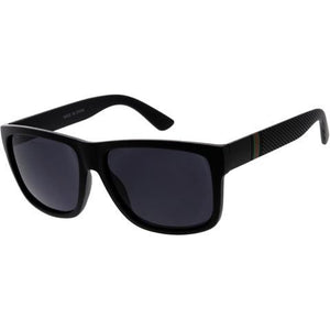 Black Rectangular Frame Sunglasses | ALPHONSINA