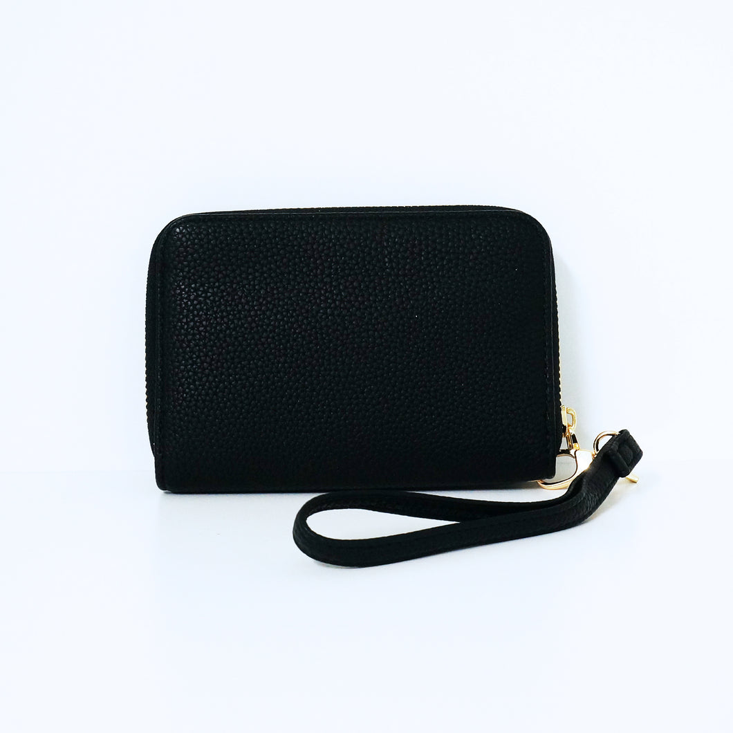 Black Mini Wallet | ALPHONSINA