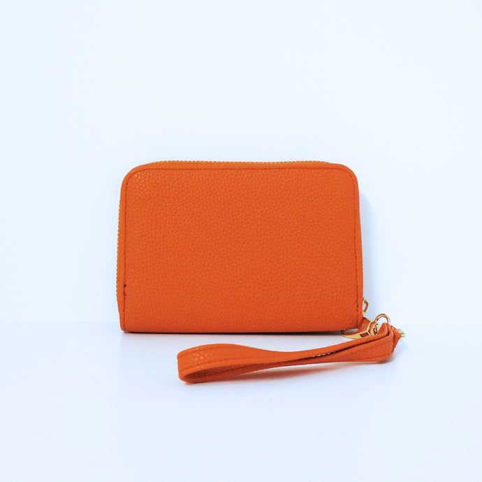 Orange Mini Wallet | ALPHONSINA