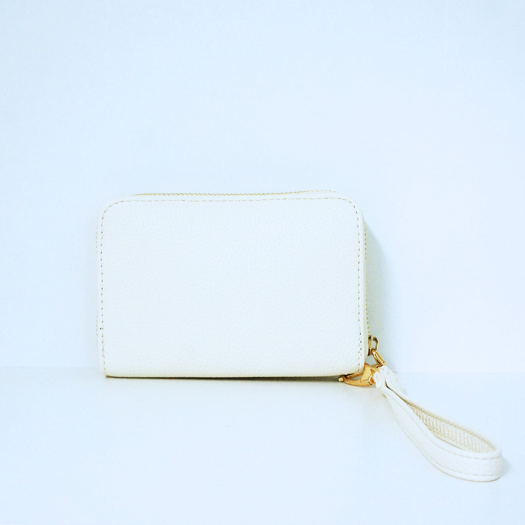 White Mini Wallet | ALPHONSINA