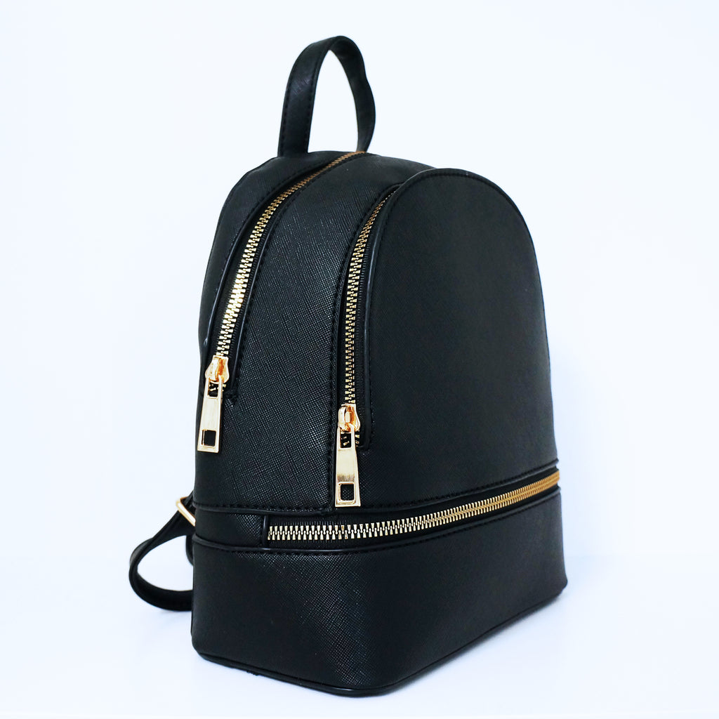 Black Mini Bag Pack  | ALPHONSINA