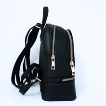 Load image into Gallery viewer, Black Mini Bag Pack  | ALPHONSINA