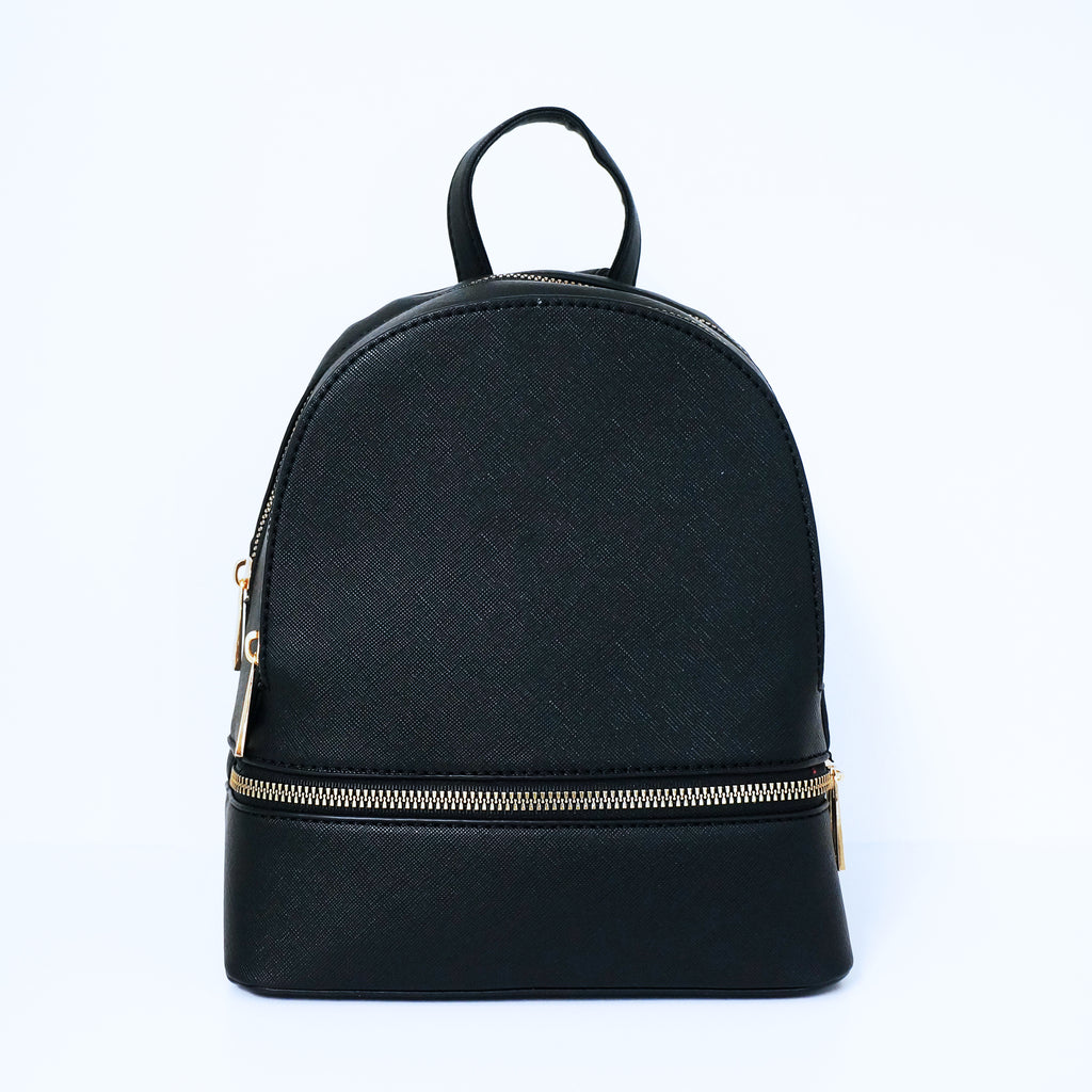Black Mini Bag Pack  | ALPHONSINA