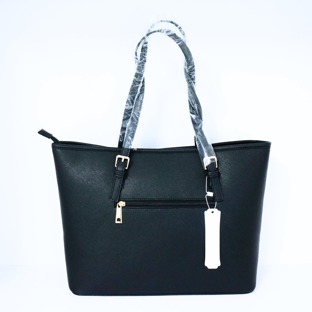 Black Large Tote Bag | ALPHONSINA