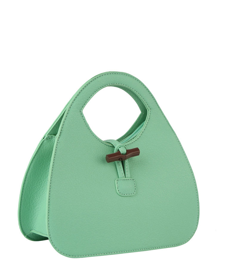 Mint Top Handle Satchel | ALPHONSINA