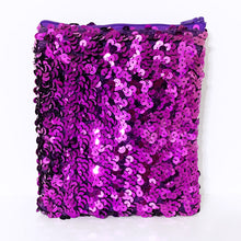Load image into Gallery viewer, Purple Sequins Clutch | ALPHONSINA